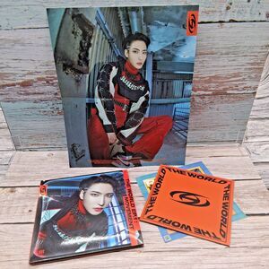 Ateez Seonghwa Digipak Version The World Ep.1 Movement CD/Poster (No Photo Card)